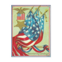 USA Flagga Guldstjärna Örn Minnesdag