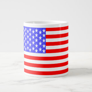 USA Flagga Helt Uttryckt Jumbo Mugg