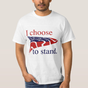 USA flagga I väljer att stå T Shirt
