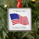 USA flagga Julgransprydnad Metall (Tree)