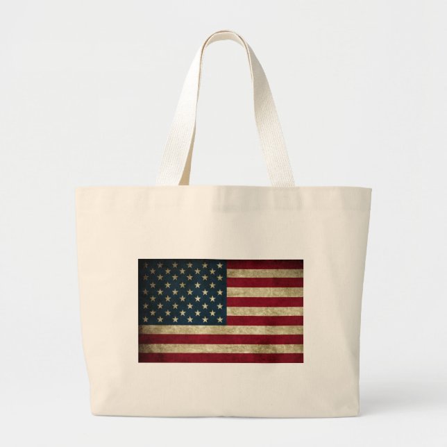 USA flagga Jumbo Tygkasse (Framsidan)