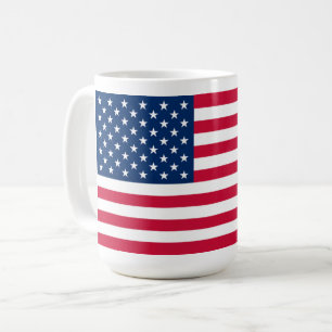 USA flagga-kaffe, Mugg-amerikansk patriotisk Kaffemugg