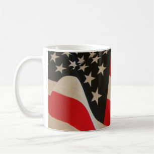 USA flagga Kaffemugg