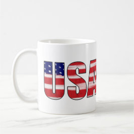USA flagga Kaffemugg