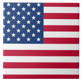 USA flagga Kakelplatta