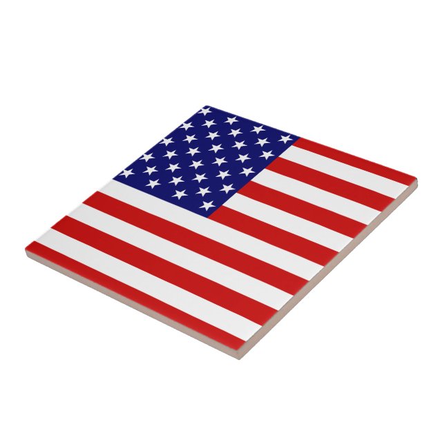 USA-flagga Kakelplatta (Sidan)