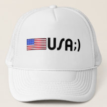 "USA ;) flagga"