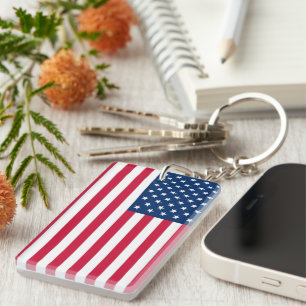USA flagga Keychain - Patriotic