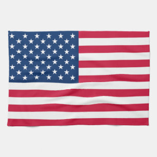 USA flagga Kitchen Towel Kökshandduk