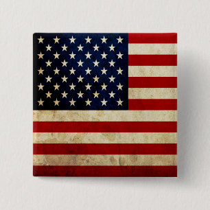 USA flagga Knapp