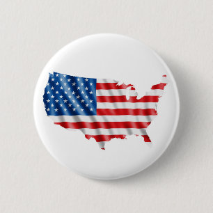USA flagga Knapp