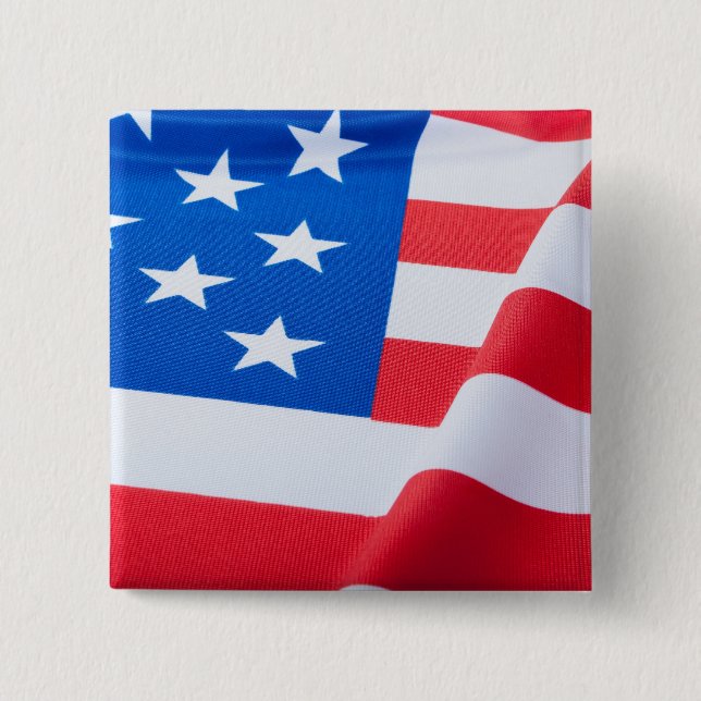 USA flagga Knapp (Framsida)