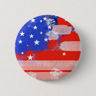 USA flagga Knapp