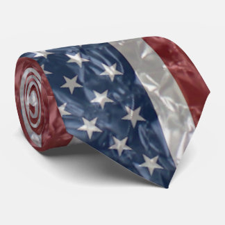 USA flagga - Krinklad Slips