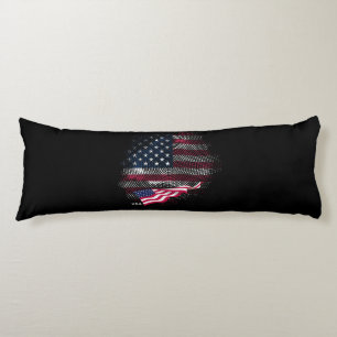 USA-flagga Kroppskudde