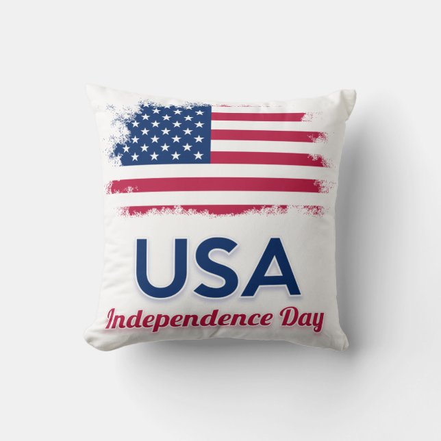 USA flagga Kudde (Framsida)