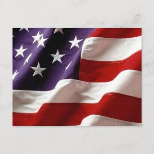 USA Flagga - Land som jag älskar Design Vykort
