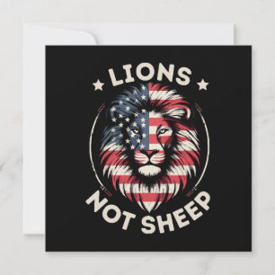 USA FLAGGA, LEJON INTE FÅR