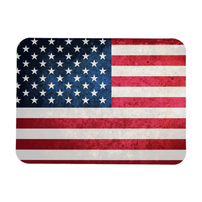 USA flagga Magnet (Horisontell)