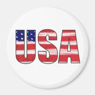 USA-flagga Magnet