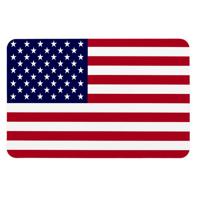 USA flagga Magnet (Horisontell)