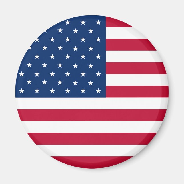 USA flagga Magnet (Framsidan)