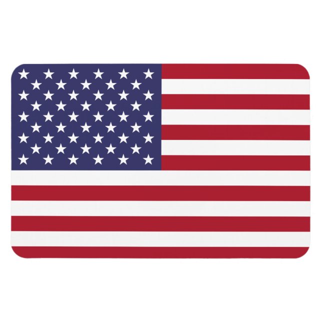 USA flagga Magnet (Horisontell)