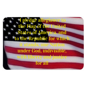 USA flagga med pantmagnet Magnet