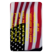 USA flagga med pantmagnet