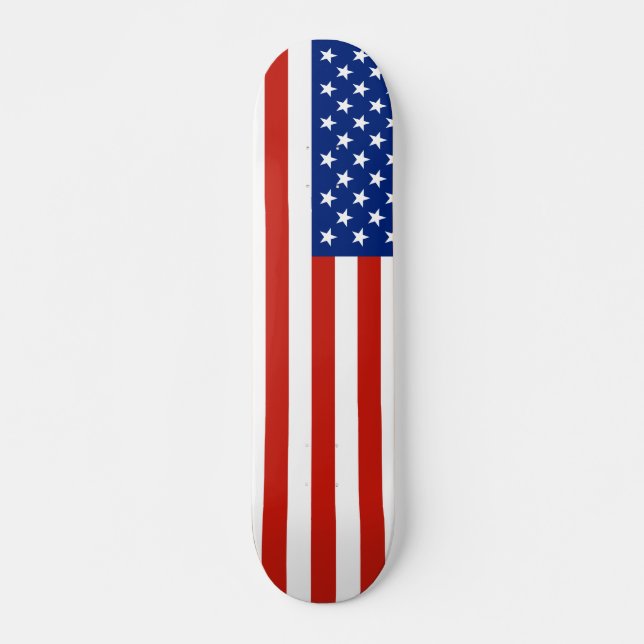 USA flagga Mini Skateboard Bräda 18,7 Cm (Framsida)