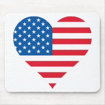USA flagga Mousepad