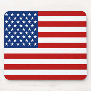 USA flagga Mousepad Musmatta