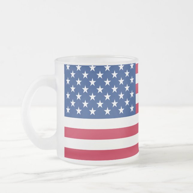 USA flagga mugg (Vänster)