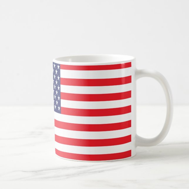 USA FLAGGA MUGG (Höger)