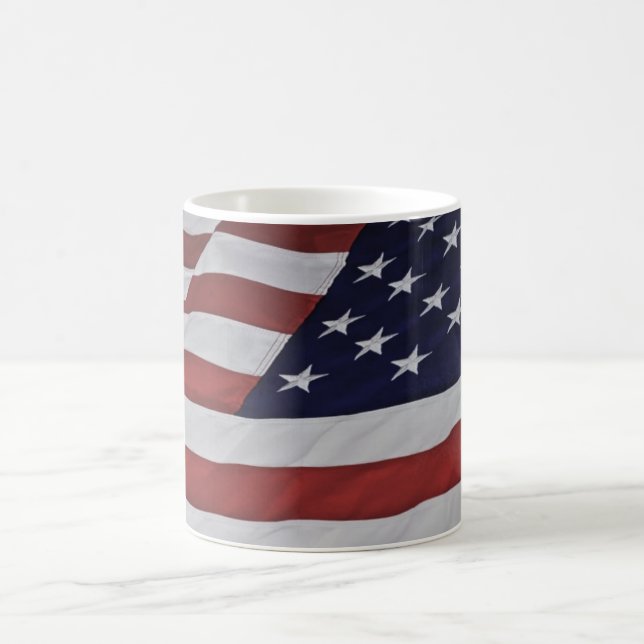 USA flagga Mugg (Center)
