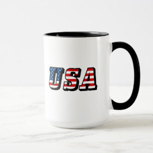 USA flagga Mugg