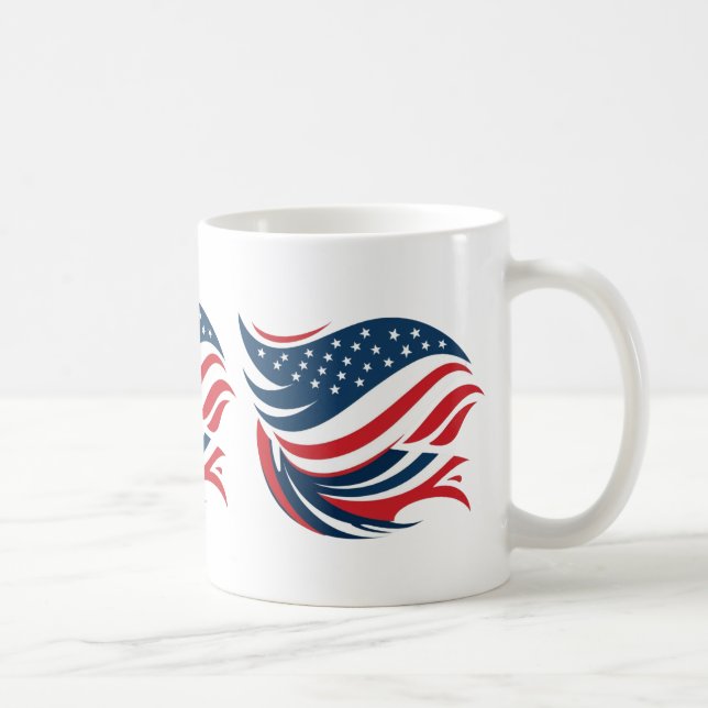 USA FLAGGA MUGG (Höger)