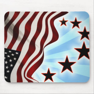 USA flagga Musmatta