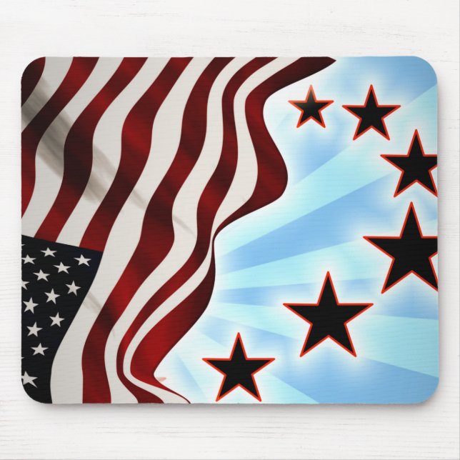 USA flagga Musmatta (Framsidan)