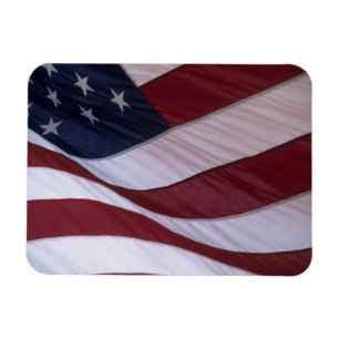 USA flagga, North Carolina, USA Magnet