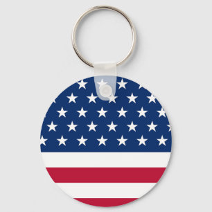 USA flagga Nyckelring
