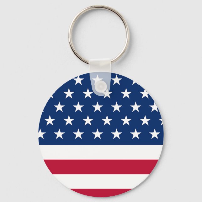 USA flagga Nyckelring (Framsida)