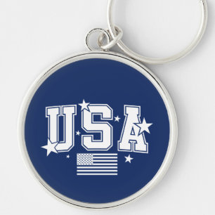 USA Flagga Nyckelring