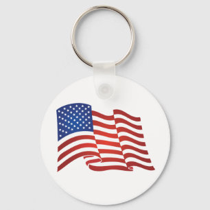 USA flagga Nyckelring