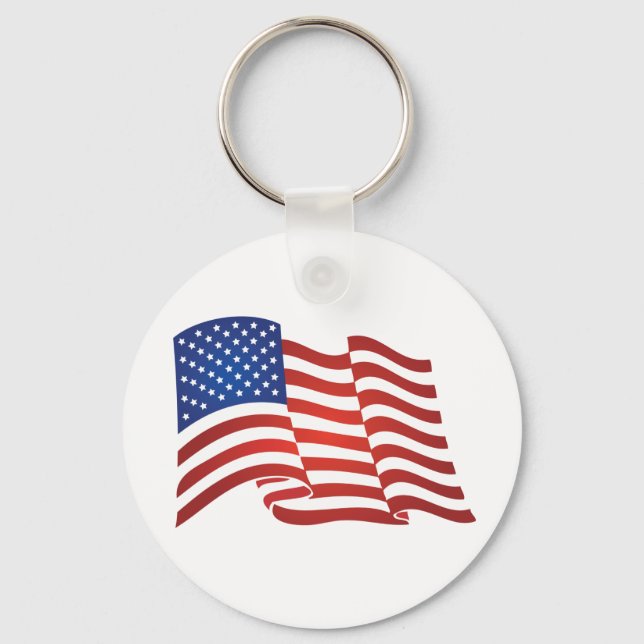 USA flagga Nyckelring (Framsida)