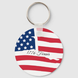 USA Flagga Nyckelring