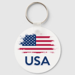 USA flagga Nyckelring