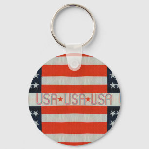 USA flagga Nyckelring
