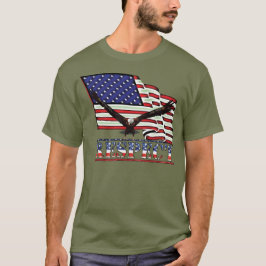USA Flagga & Örn över RESPEKT T-shirt