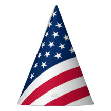 USA flagga Pappra Party Hat Patriotic